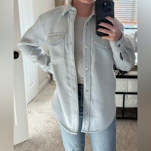 Abercrombie & Fitch Light Blue Jacket